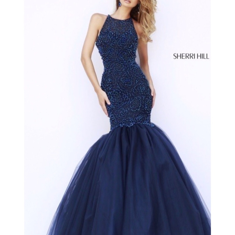 Sherri Hill Beaded Gown